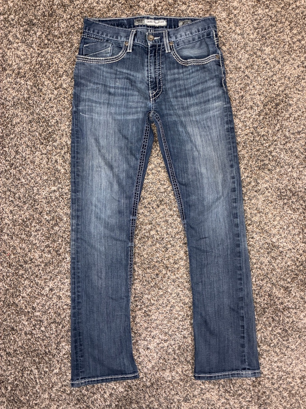 BKE Men’s Jake Straight Leg Jeans - size 30R